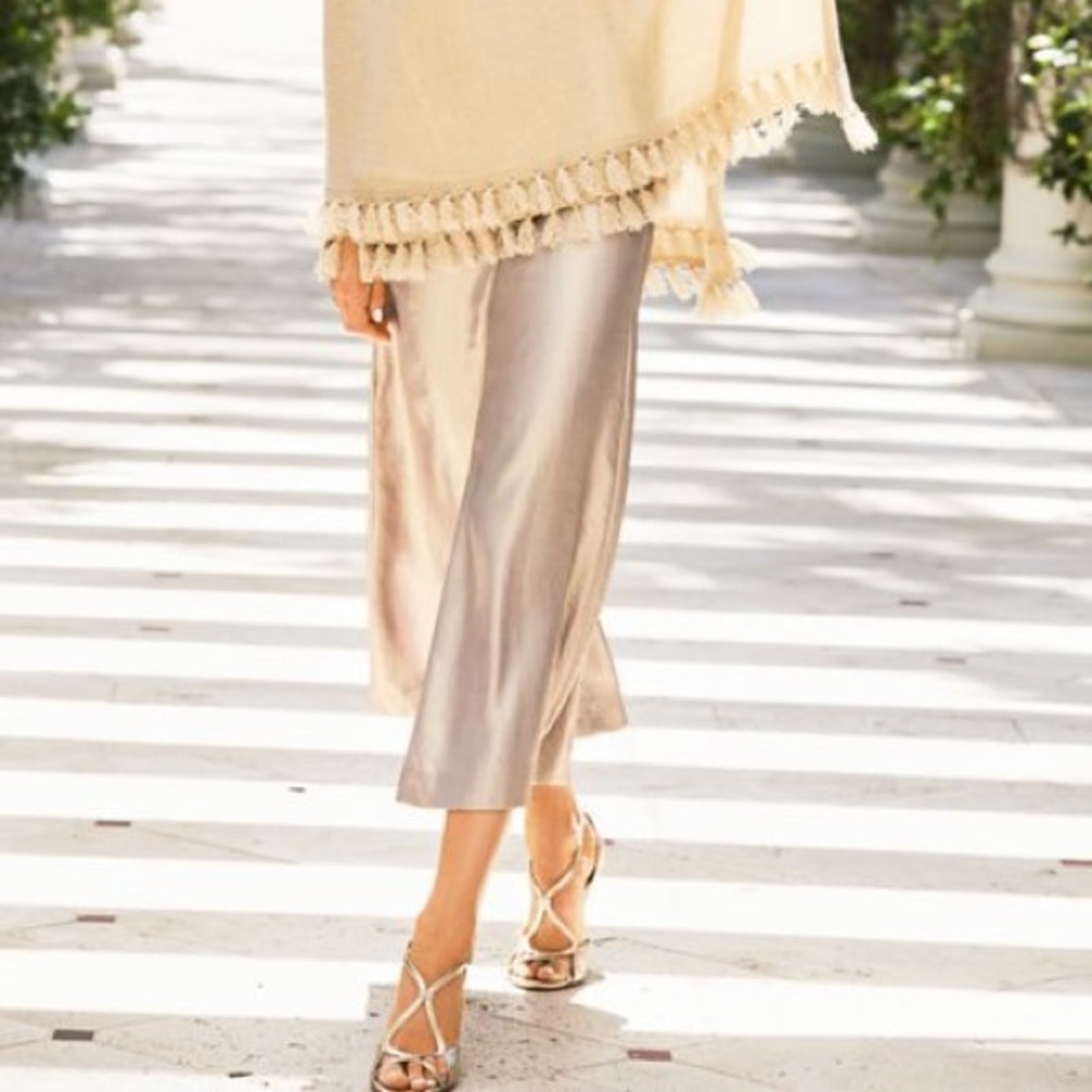 Lilly Pulitzer Gold Metallic Margo Crop XS